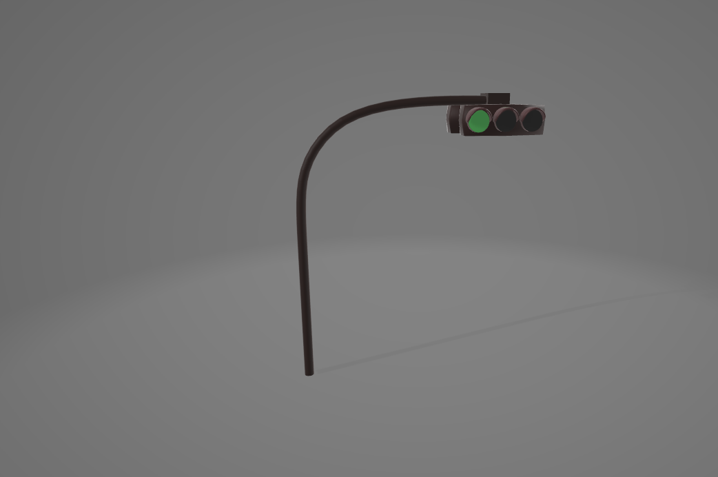 3Dモデル 信号機