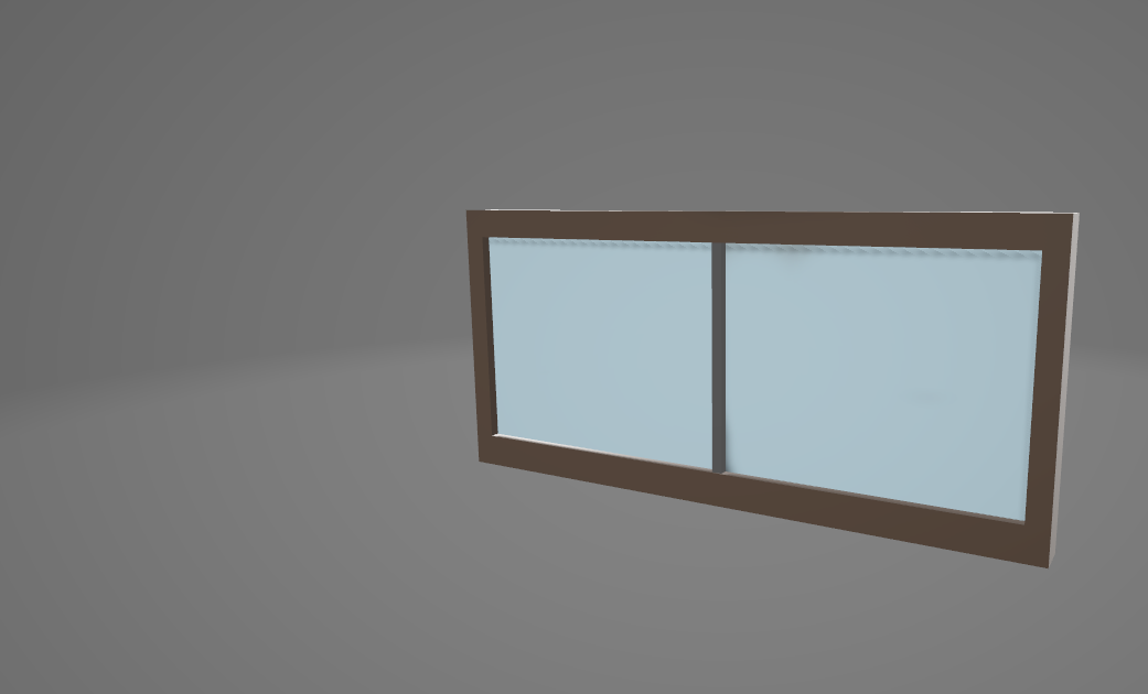 3Dモデル 窓枠